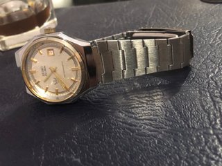 Reloj Seiko De Luxe Automático Oro/Plata