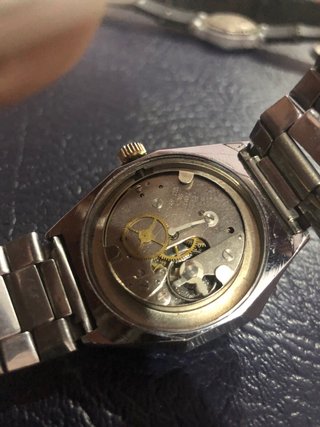 Reloj Seiko De Luxe Automático Oro/Plata