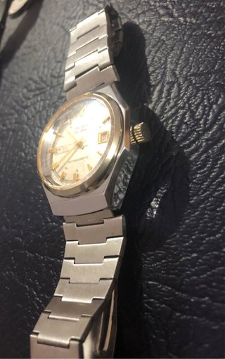 Reloj Seiko De Luxe Automático Oro/Plata