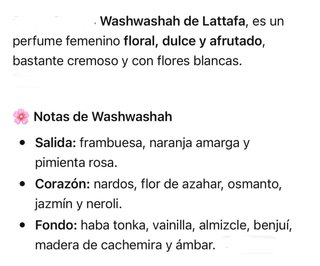 Perfume Washwashah Eau de Parfum 100ml
