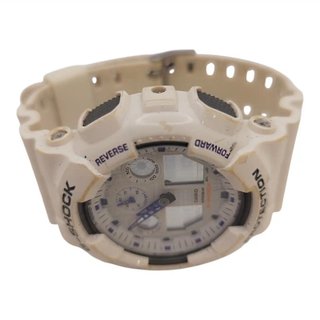 RELOJ DIGITAL CASIO G-SHOCK GA-100A-7AER BLANCO