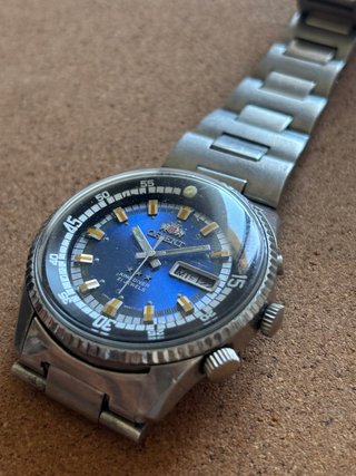 Reloj Orient King Diver Automático Esfera Azul