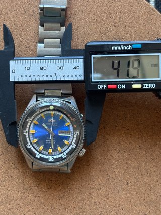 Reloj Orient King Diver Automático Esfera Azul