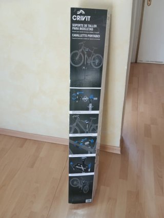 Soporte Taller Bicicleta Plegable, NUNCA USADO
