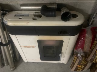Estufa de Pellet Blanca