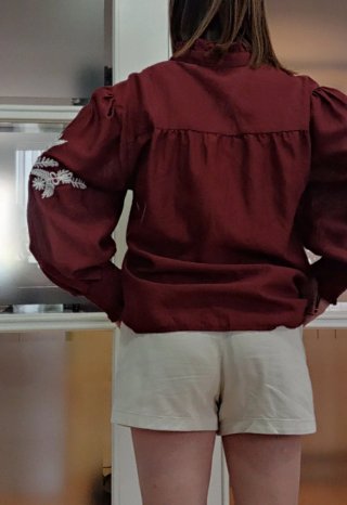Blusa bordada M