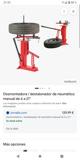 Desmontadora de ruedas