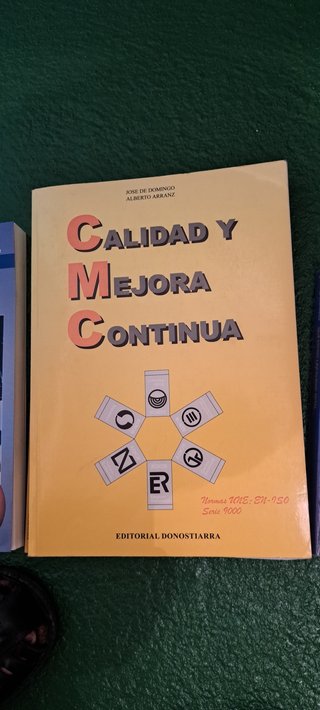 Lote de tres libros sobre temas de Calidad
