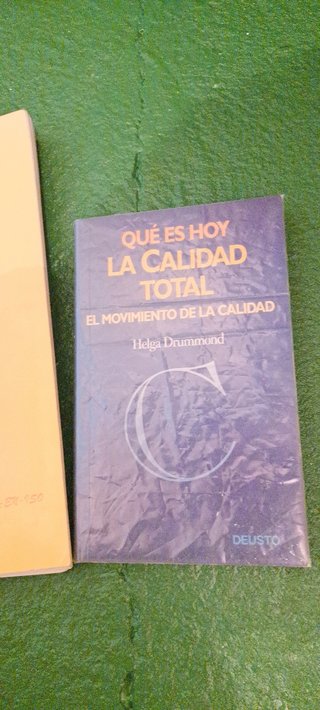 Lote de tres libros sobre temas de Calidad