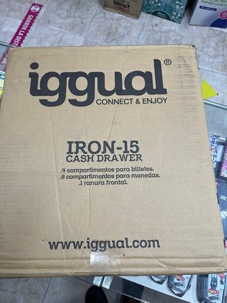 Cajón Portamonedas Iggual Iron-15 NUEVO