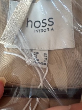 Gabardina Hoss Intropia Beige Talla XL
