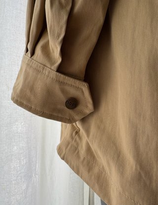 Gabardina Hoss Intropia Beige Talla XL