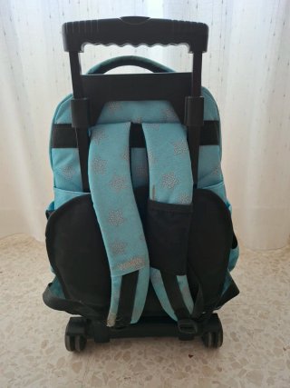 Mochila Totto con ruedas y estrellas