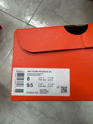 Nike Air Zoom Pegasus 40 Talla 41 Nuevas