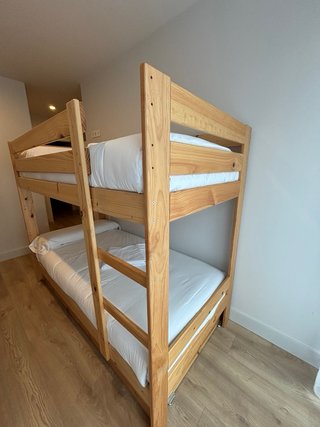 Litera madera diseño nórdico