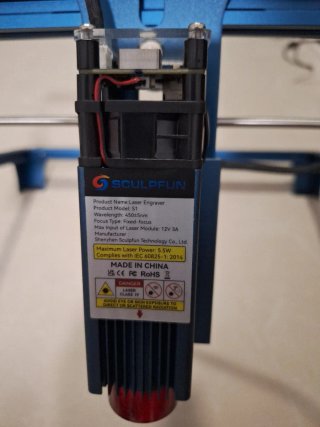 Grabador Láser SCULPFUN Azul