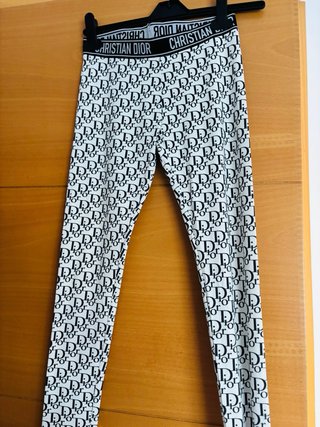 Conjunto Dior Logo Blanco y Negro
