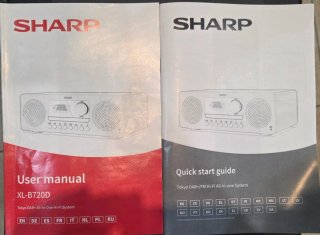 Equipo Hi-Fi Sharp Negro