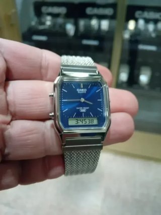 CASIO VINTAGE AQ-230EM-7A/new version/oferta flash