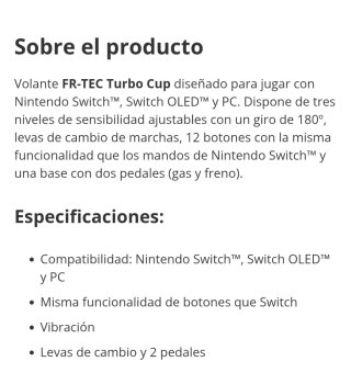 Volante con Pedales para PC y Consolas
