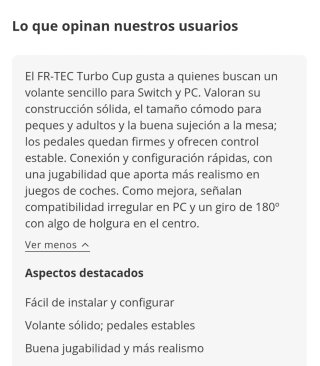 Volante con Pedales para PC y Consolas