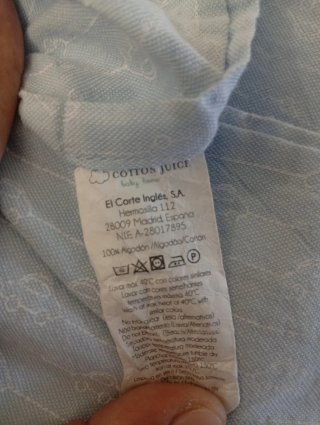 Juego sábanas cuna Cotton Juice 2 pzs 100% algodón