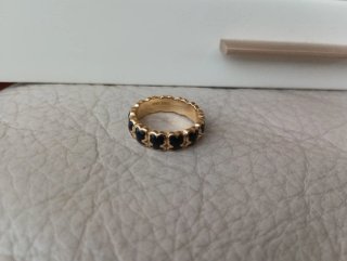 Anillo Tous Vermeil Ositos Onix