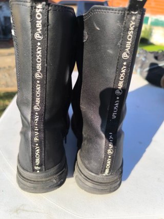 Botas Pablosky niña negras