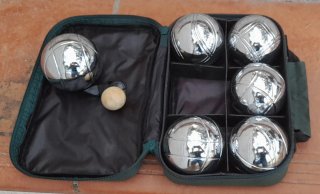 Juego de Petanca Completo con Bolas y Boliche