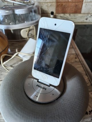 Cargador Altavoz Despertador Philips Mesa Noche