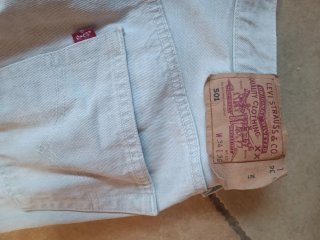 Pantalones Levi's Beige Vintage y camisas
