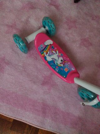 Patinete infantil 3 ruedas unicornio