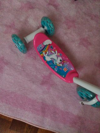 Patinete infantil 3 ruedas unicornio