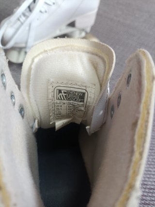 Patines infantiles blancos 4 ruedas