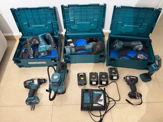 Kit Makita LXT 18V  6 herramientas + makpac