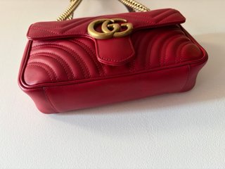 Bolso Gucci GG Marmont Matelassé Rojo