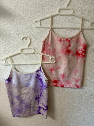 Pack 2 Camisetas Tirantes Tye Dye Talla S/M