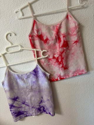 Pack 2 Camisetas Tirantes Tye Dye Talla S/M