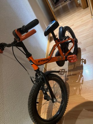 Bici infantil 6-5 años naranja