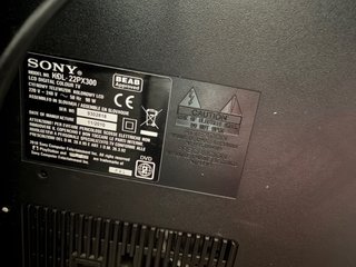 Sony Bravia PS2 TV