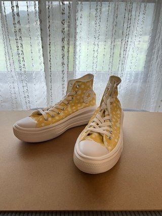 Converse All Star Plataforma Amarillas