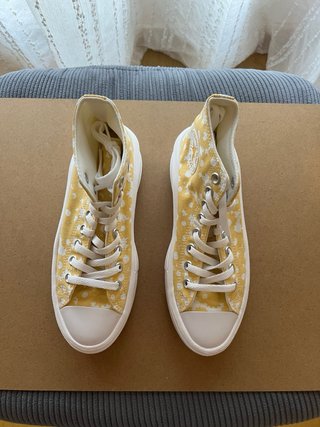 Converse All Star Plataforma Amarillas
