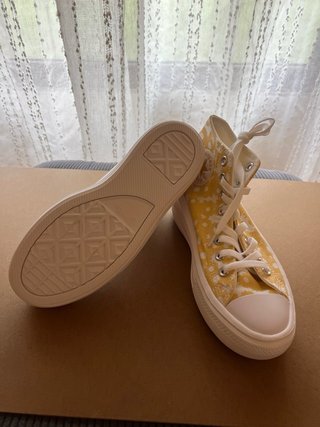 Converse All Star Plataforma Amarillas