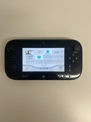 Gamepad Wii U Negro - BUEN ESTADO