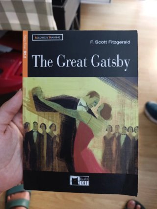 Libro lectura inglés The Great Gatsby