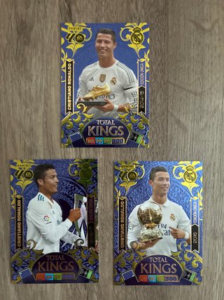 Cartas Fútbol Cristiano Ronaldo Total Kings