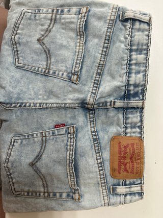 Levi's Pantalón Corto Denim Lavado 10años 140 CM