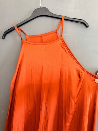 Vestido largo ocre estilo boho