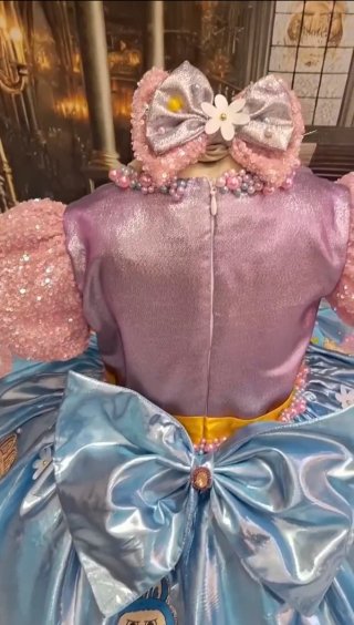 Vestido infantil Labubu 6 años