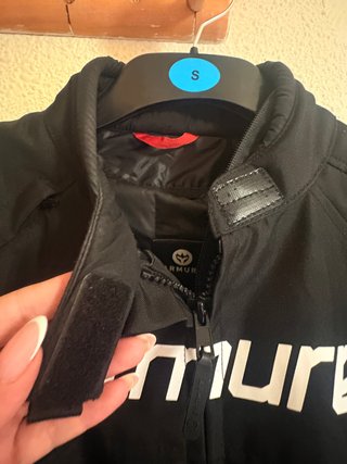 Chaqueta de moto ARMURE Negra Talla S